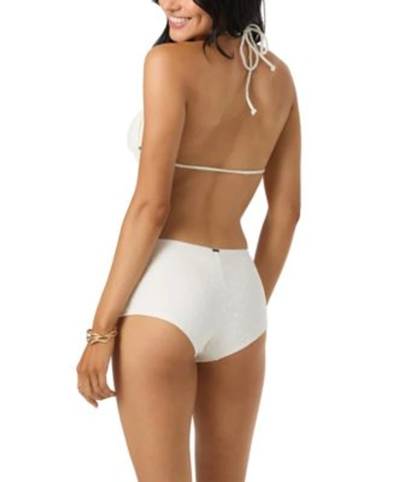 Oneill Womens V Neck Tie Front Bikini Top Shorts