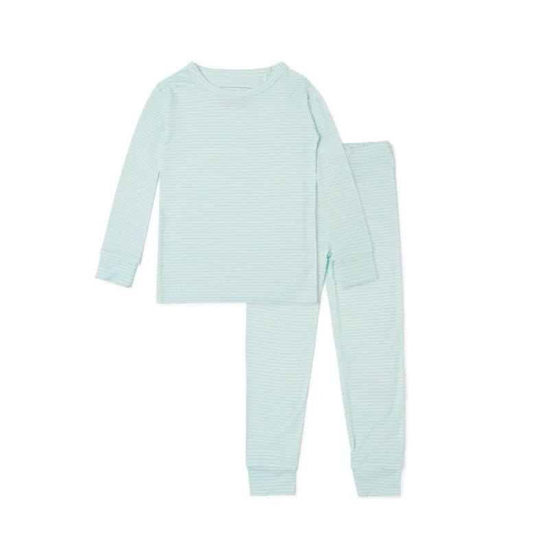 Motette Toddler Boys Cloud Stripe Pajama Set