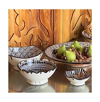 Verve Culture Ceramic Safi Set of 3 Nesting Bowls