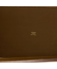 Pre-Owned HERMES 35 24/24 Bag Canvas and Swift