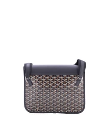 Pre-Owned Goyard Coursier Messenger Bag Coated Canvas and Leather