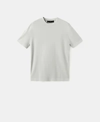 Mango Men's Comfort Stretch Jersey T-Shirt