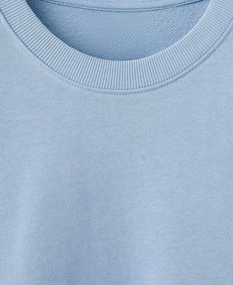 Mango Men's Cotton Regular-Fit Sweatshirt