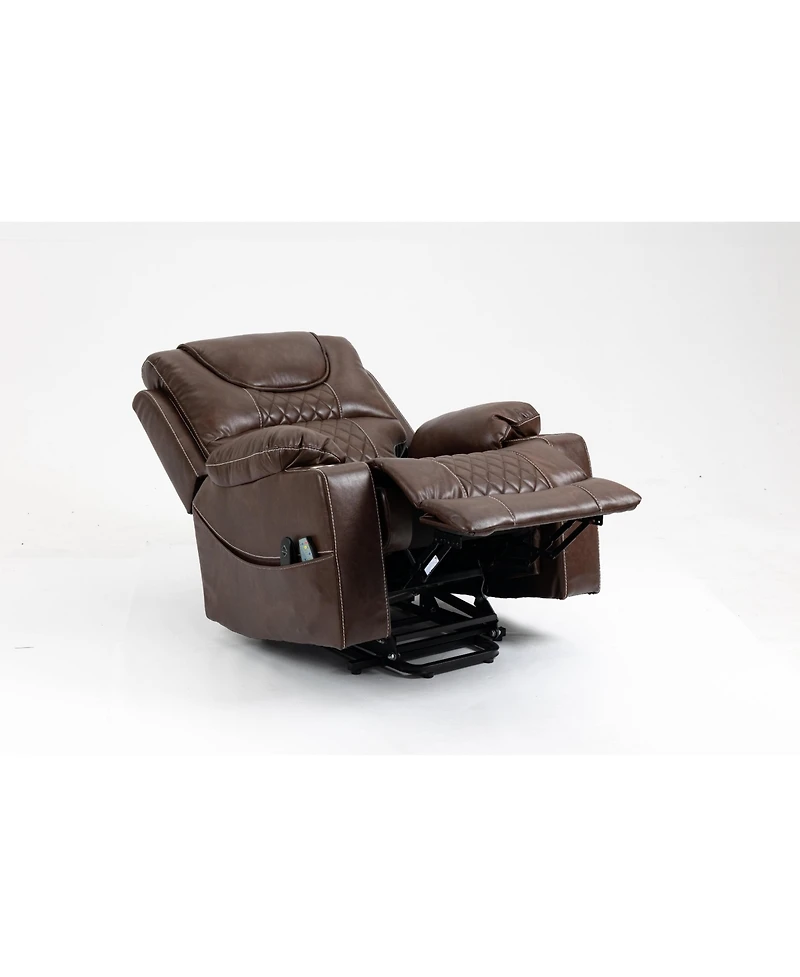 Clihome Lounge chair lift chair relax sofa chair sitting room furniture sitting room power supply elderly electric lounge chair