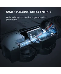 Elephas Mini Projector for iPhone, Elephas 2024 Upgraded 1080P Hd Projector, 8000L Portable Projector with Tripod and Carry Bag, Movie Projector Compa