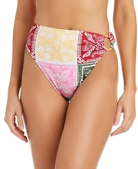 Bar Iii Women's Cabana Club High-Rise Swim Bottoms, Macy's Exclusive