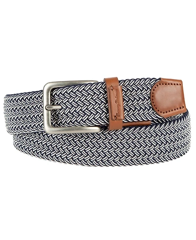Tommy Bahama Men's Fully Adjustable Stretch Braided Web Belt
