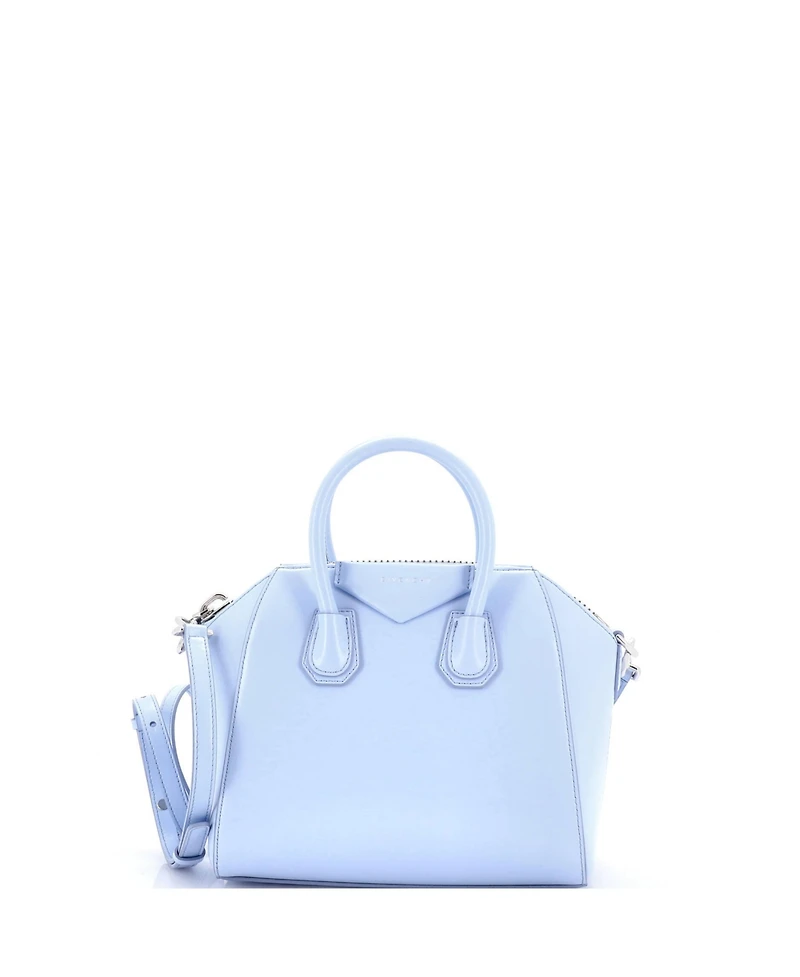 Pre-Owned Givenchy Mini Antigona Bag Glazed Leather
