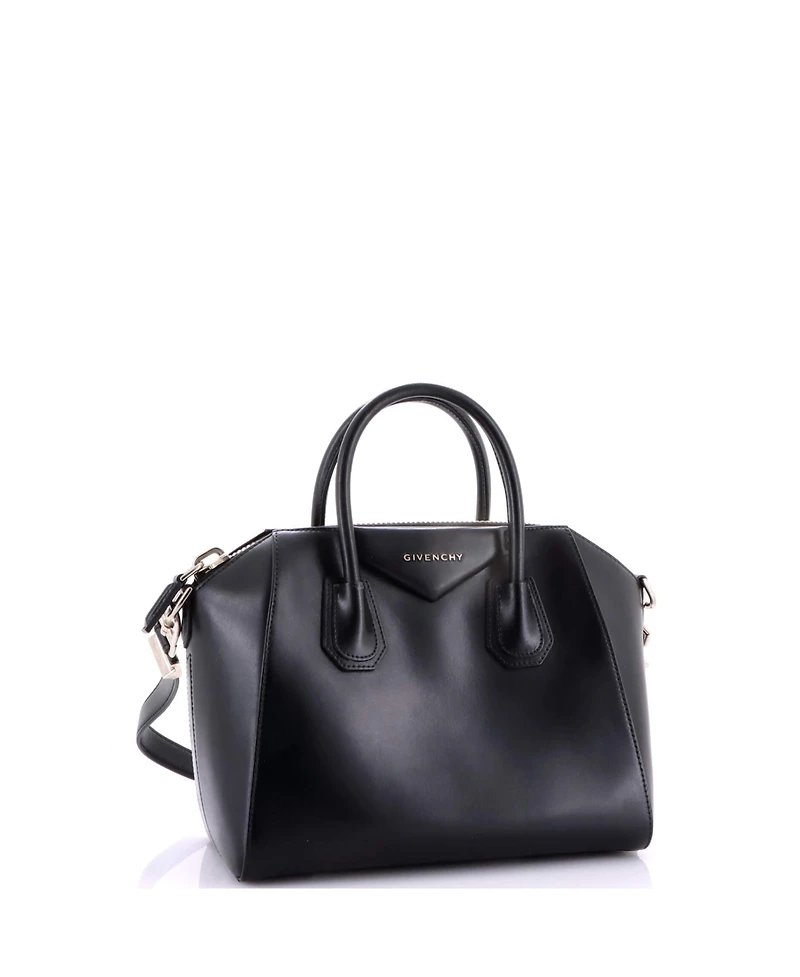 Pre-Owned Givenchy Small Antigona Bag Glazed Leather