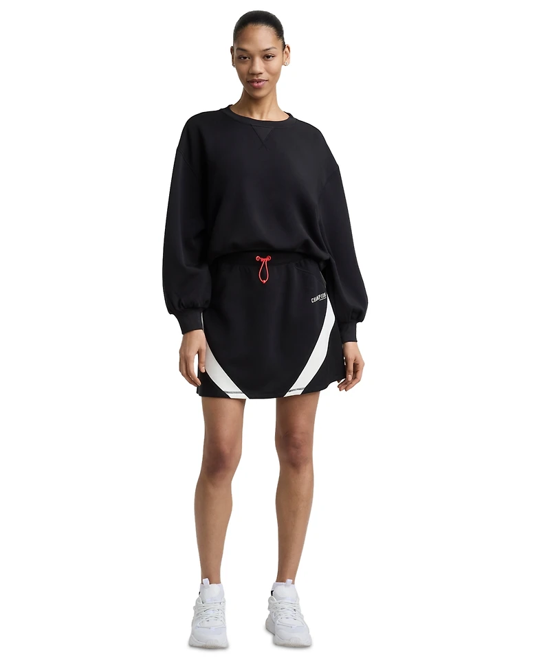 Champion Women's Endzone Color-Block Knit Skirt