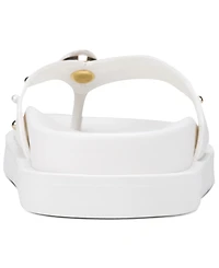 Karl Lagerfeld Paris Women's Hayze Pearl Flip Flop Sandals