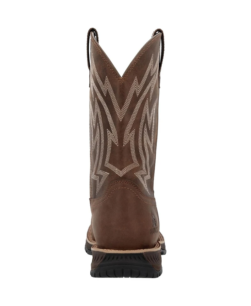 Rocky Men's Ride Lte Waterproof Western Boot