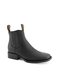 Forastero Men's Leather Chelsea Booties