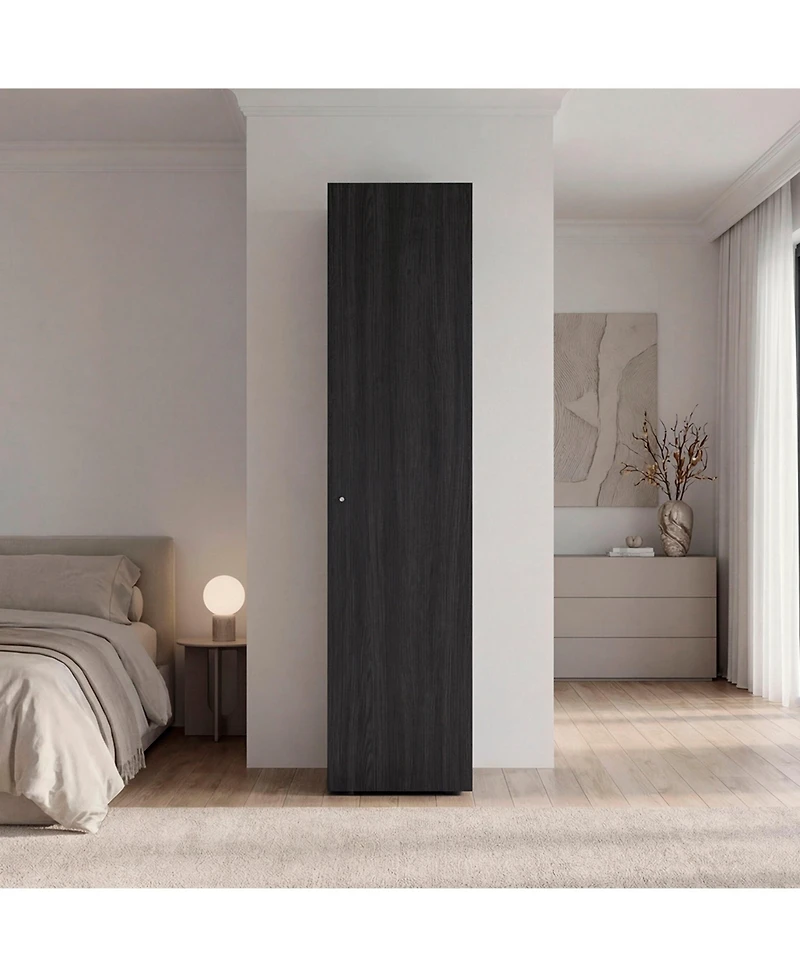 Fm Furniture Modern Design Deftones Storage Cabinet with 4 Shelves for Clothes and Accessories