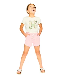 Deux par Deux Big Girls ganic Cotton Jersey T-Shirt