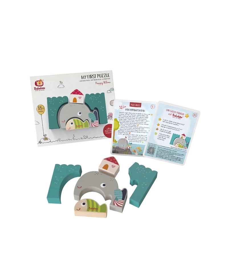 Bababoo and friends Happy Wilma Whale My First Puzzle