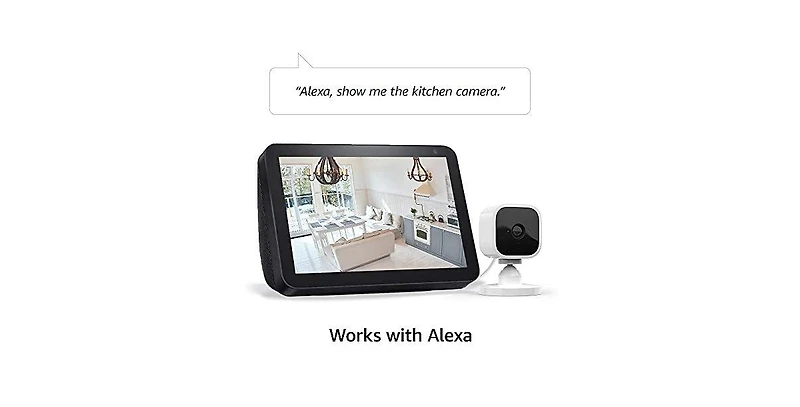 Blink Mini 3-Pack Indoor 1080p Hd Smart Security Camera System