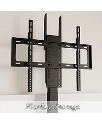 Homsee 50" Automatic Lifting Tv Stand with Remote Control and Safety Limiter