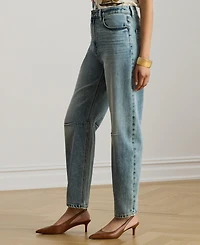 Lauren Ralph Women's High-Rise Barrel Jeans