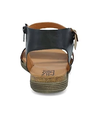 Miz Mooz Meadow Women's Buckle Sandal Orange 40