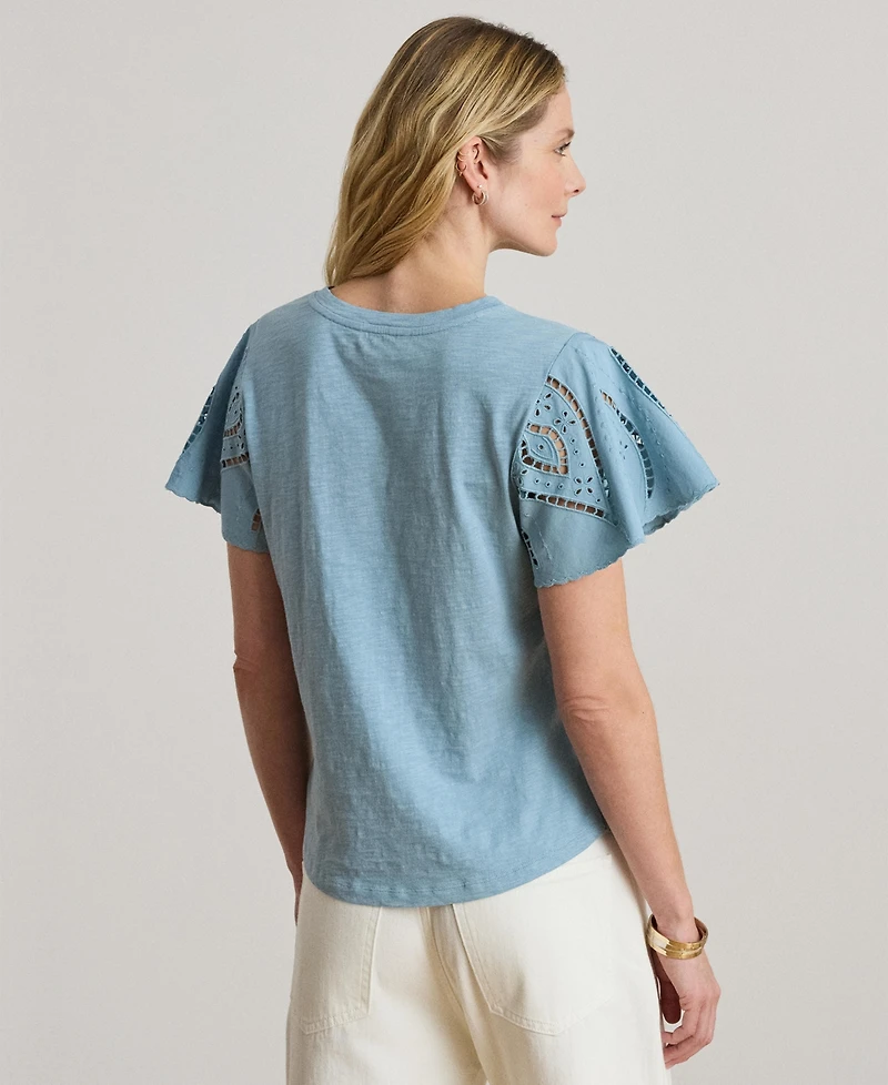 Lauren Ralph Women's Crewneck Top