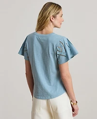 Lauren Ralph Women's Crewneck Top