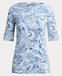 Lauren Ralph Women's Boat Neck T-Shirt