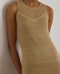 Lauren Ralph Women's Round Neck Maxi Dress