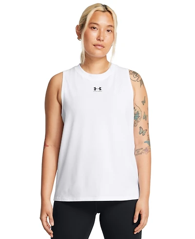 Under Armour Women's Rival Muscle Sleeveless Tank Top