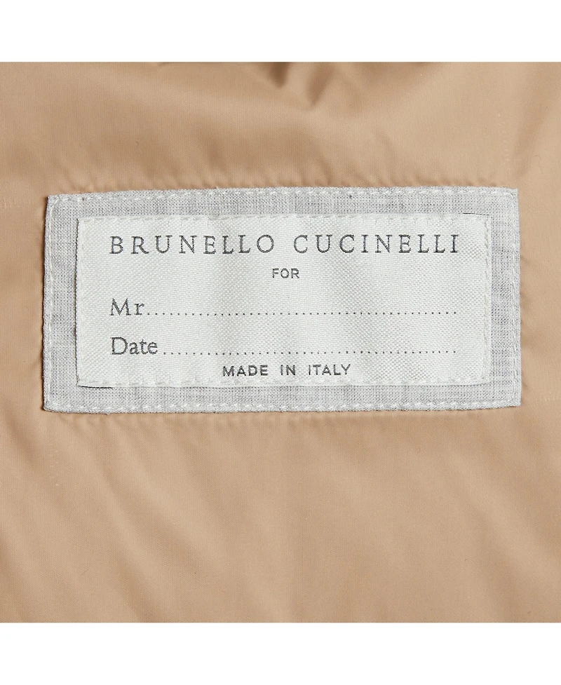 Pre-Owned Brunello Cucinelli Men's Nylon Hooded Jacket