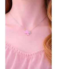 Chanteur Girls Hypoallergenic Heart Pendant Necklace