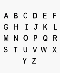 Oak & Luna Inez Initial Necklace