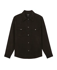 Reiss Men's Corduroy Twin-Pocket Overshirt