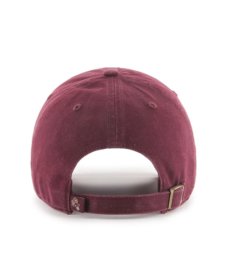 '47 Brand Men's Maroon Arizona State Sun Devils Clean Up Adjustable Hat
