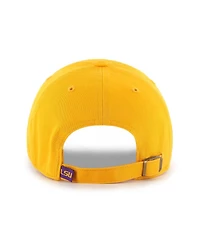 '47 Brand Men's Gold Lsu Tigers Clean Up Adjustable Hat