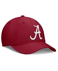 Nike Men's Crimson Alabama Crimson Tide Rise Swoosh Dri-fit Flex Hat