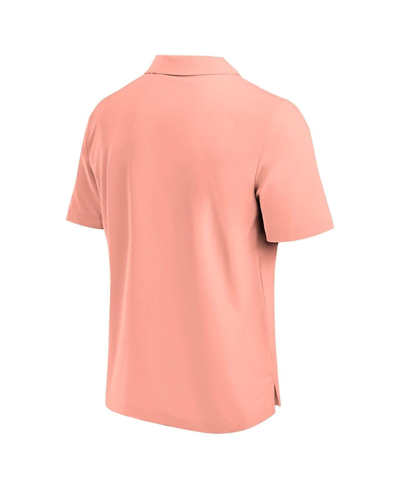Fanatics Men's Coral Miami Marlins Front Office Button-Up Shirt
