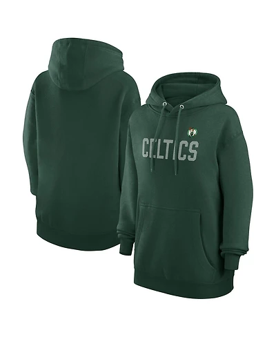G-iii 4Her by Carl Banks Women's Kelly Green Boston Celtics Dot Print Pullover Hoodie
