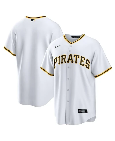 Nike Men's White Pittsburgh Pirates Home Big Tall Replica Jersey