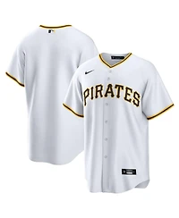 Nike Men's White Pittsburgh Pirates Home Big Tall Replica Jersey