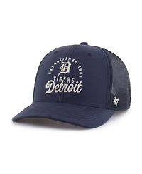 '47 Brand Men's Navy Detroit Tigers Pitstop Trucker Adjustable Hat
