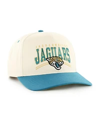 '47 Brand Men's Natural Jacksonville Jaguars Flection Relaxed Hitch Adjustable Hat