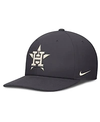 Nike Men's Anthracite Houston Astros Statement Pro Snapback Hat
