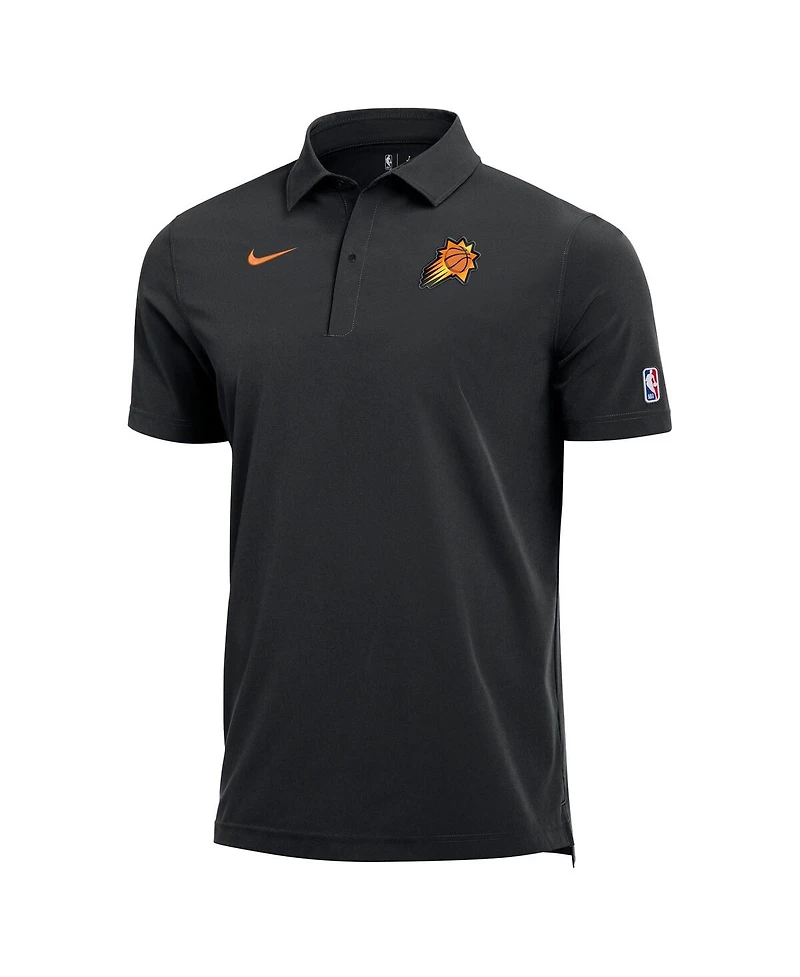 Nike Men's Black Phoenix Suns 2025/26 Authentic Dri-fit Coaches Polo Shirt
