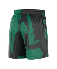 Nike Men's Black/Kelly Green Boston Celtics Courtside Club Dri-fit Practice Shorts