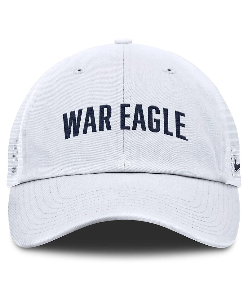 Nike Men's White Auburn Tigers Club Campus Trucker Adjustable Hat