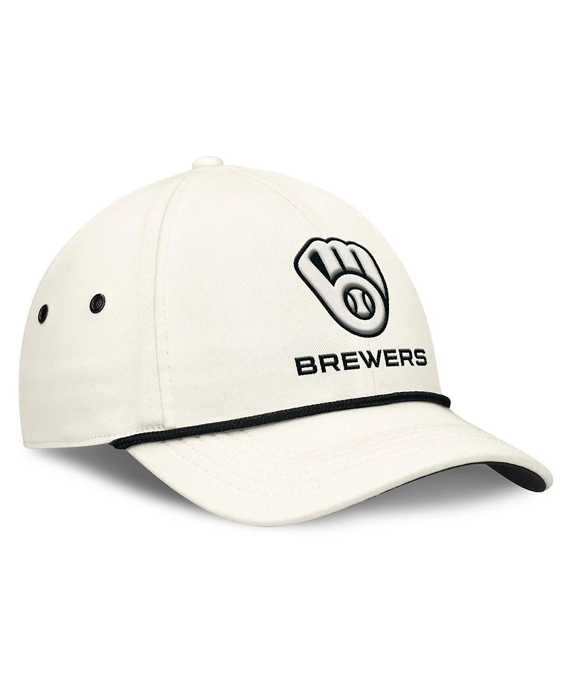 Nike Men's Stone Milwaukee Brewers Club Adjustable Hat