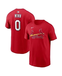 Nike Men's Masyn Winn Red St. Louis Cardinals Home Name Number T-Shirt