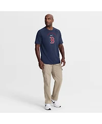 Nike Men's Navy Boston Red Sox Authentic Collection Batting Practice Pre-Game Raglan Dri-fit T -Shirt