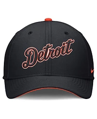 Nike Men's Navy Detroit Tigers Primetime Rise Dri-fit Flex Hat